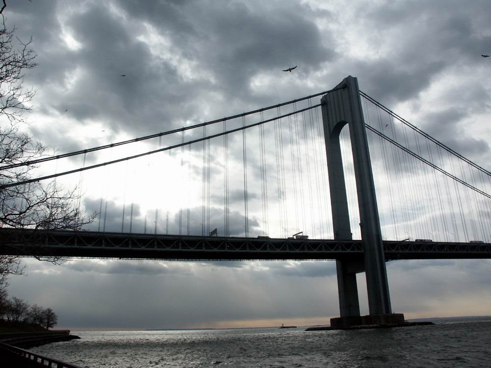 The Verrazano-Narrows  Bridge