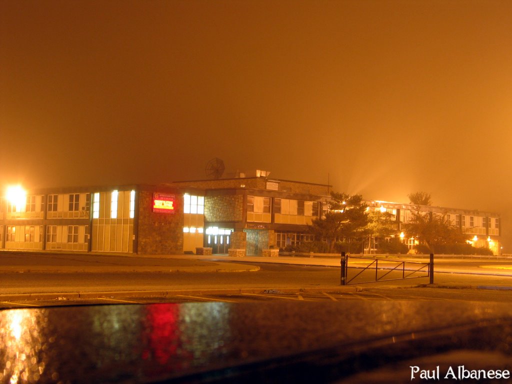 Centereach High School from parking lot