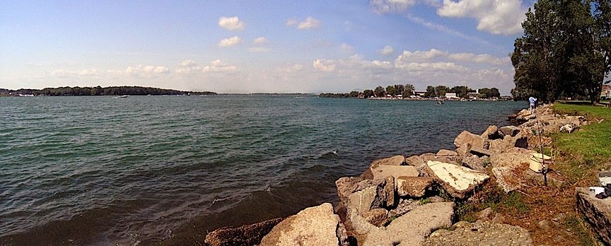 A view from Niawanda Park