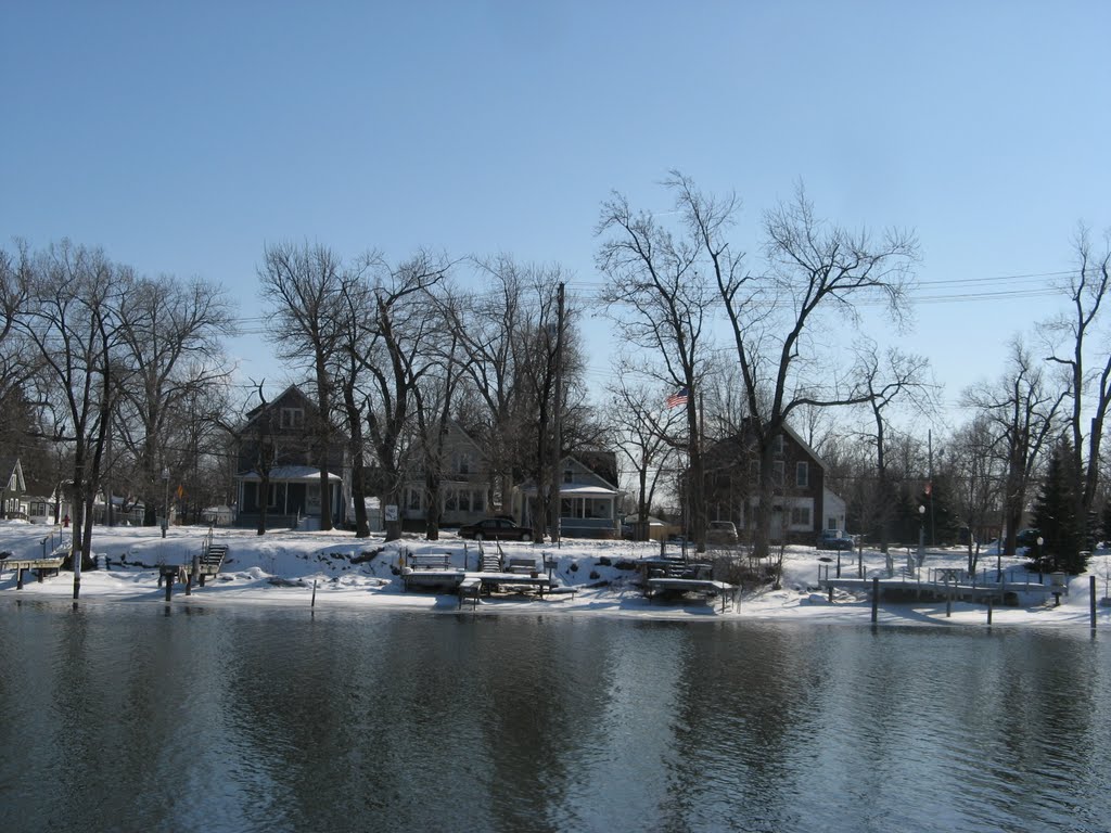Erie Canal in Winter