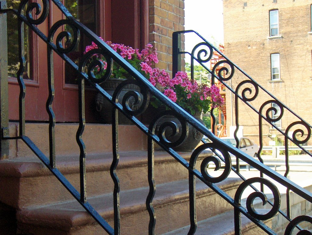 Decorative Rails on First St
