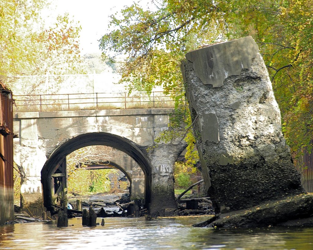 Arch Bridges over Ida Creek, Troy NY
