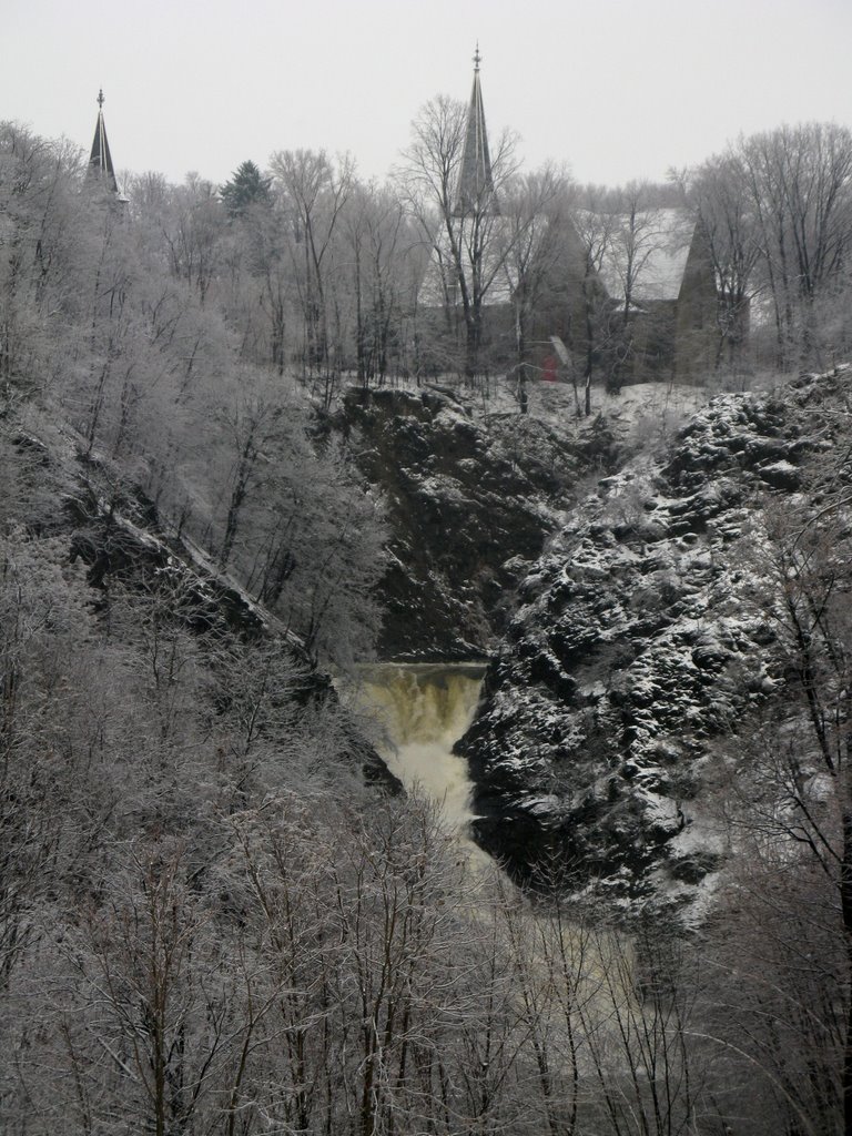 Poestenkill Gorge in Winter