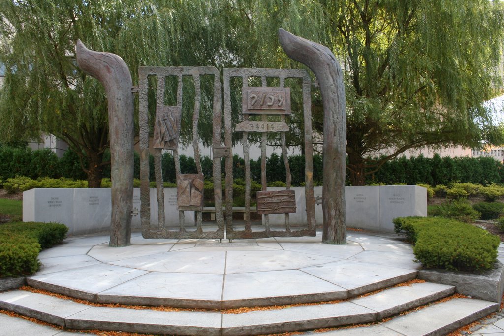 The Gates of Remembrance.  Holocaust Memorial, White Plains, NY