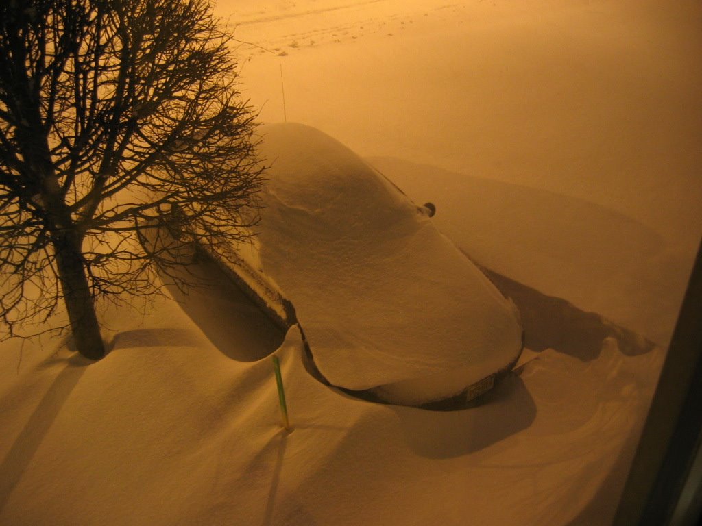 Snowy Courtyard Fishkill