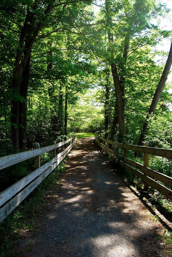 Bridge in Knox Farm State Park
