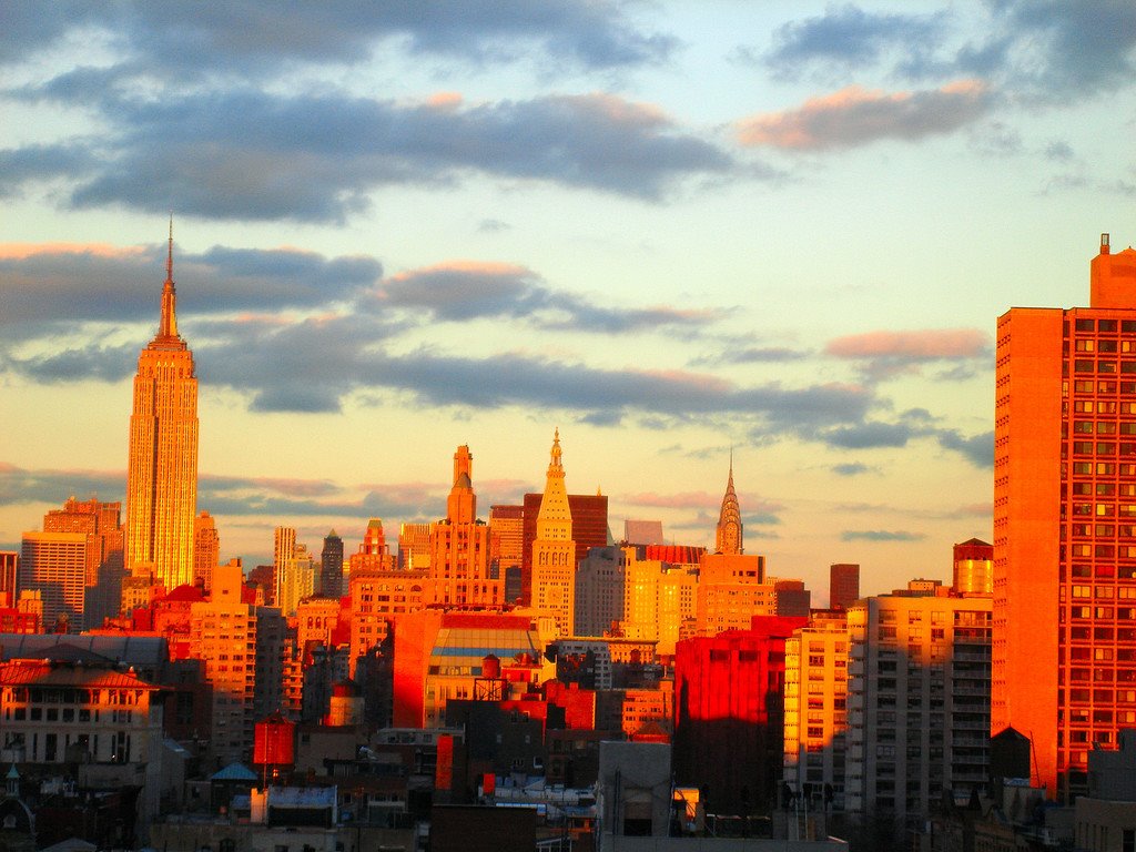 New York City Skyline Afternoon by Jeremiah Christopher