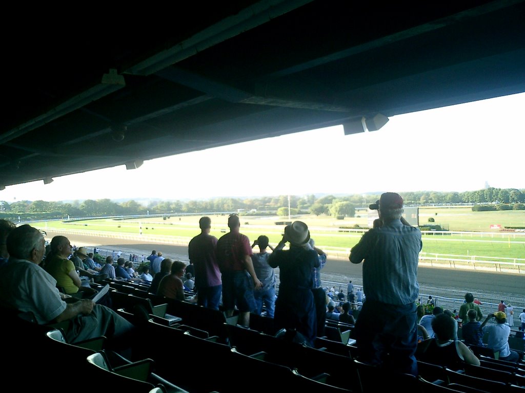 Belmont Park Horse Race Track