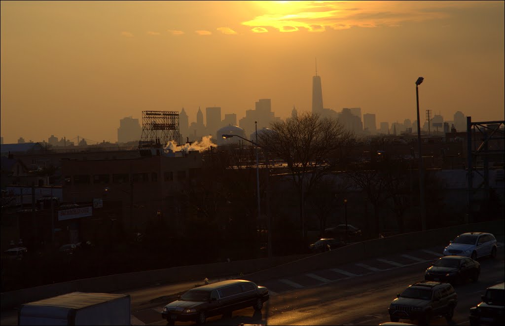 view from Long Island Expressway