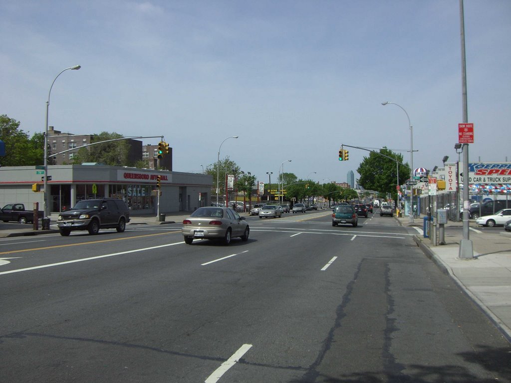 Queens, New York - Usa - Northern Boulvard and 78th Street