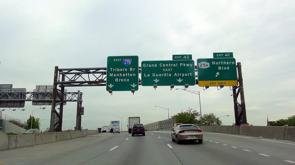 EE UU Brooklyn Queens Expy Salida 41, Brooklyn, Nueva York