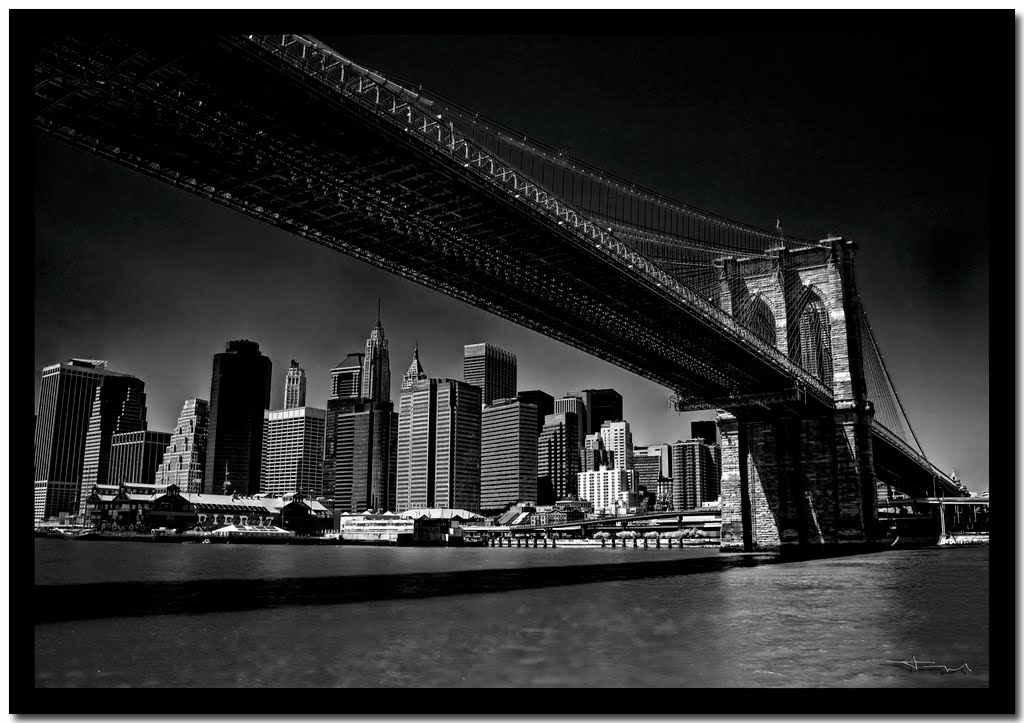 Black Brooklyn Bridge