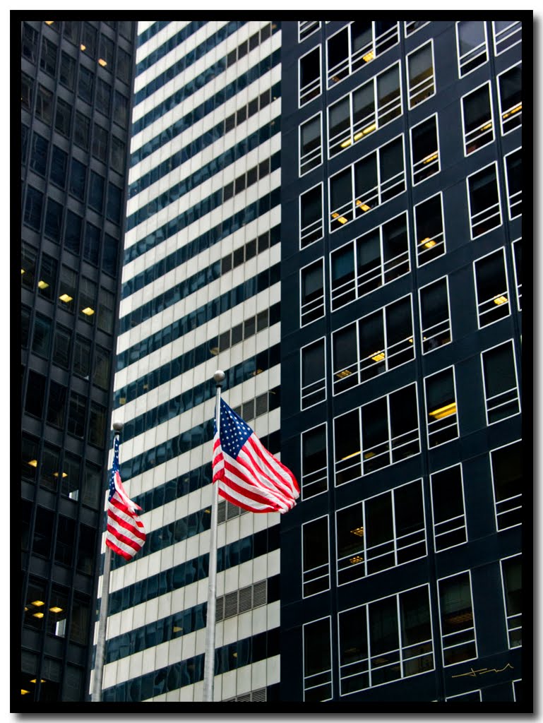 Wall Street: Stars and Stripes, stripes & $