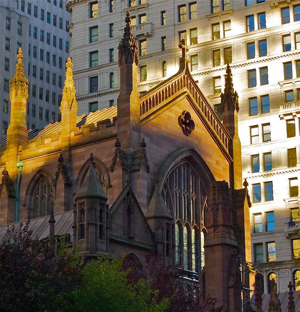 Golden Crown on Trinity Church