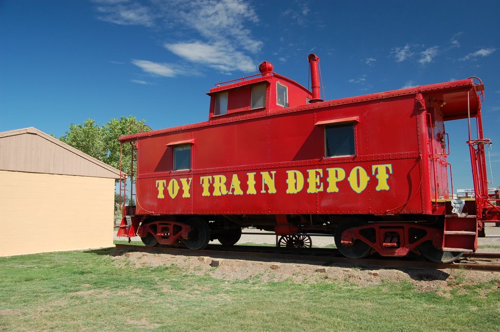 Red Train Car