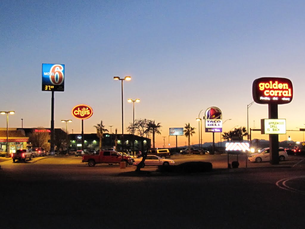 abends in Alamogordo...