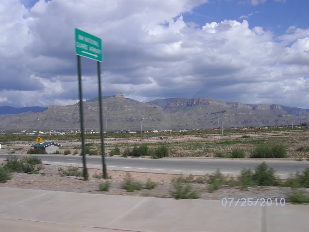 Capitan Mountains in the Distance