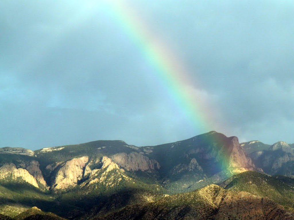 Rainbow Sundog Near Albuquerque, NM