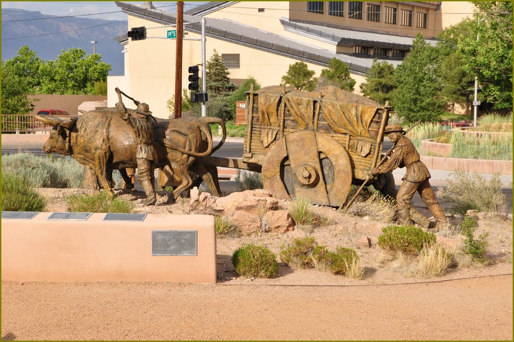 Bronze Sculptures closed to the Museum for Art and History