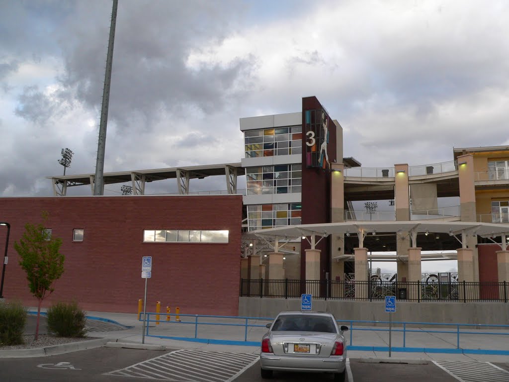 Isotopes Park from street