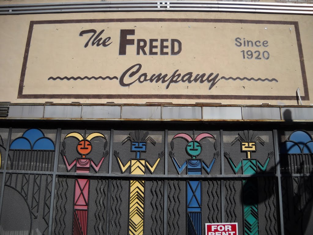 The Freed Company, Central Ave, Historic Route 66, Albuquerque, NM, opened 1920