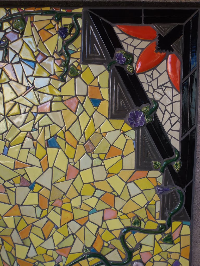 Some of the Mosaic Work on the Albuquerque Convention Center