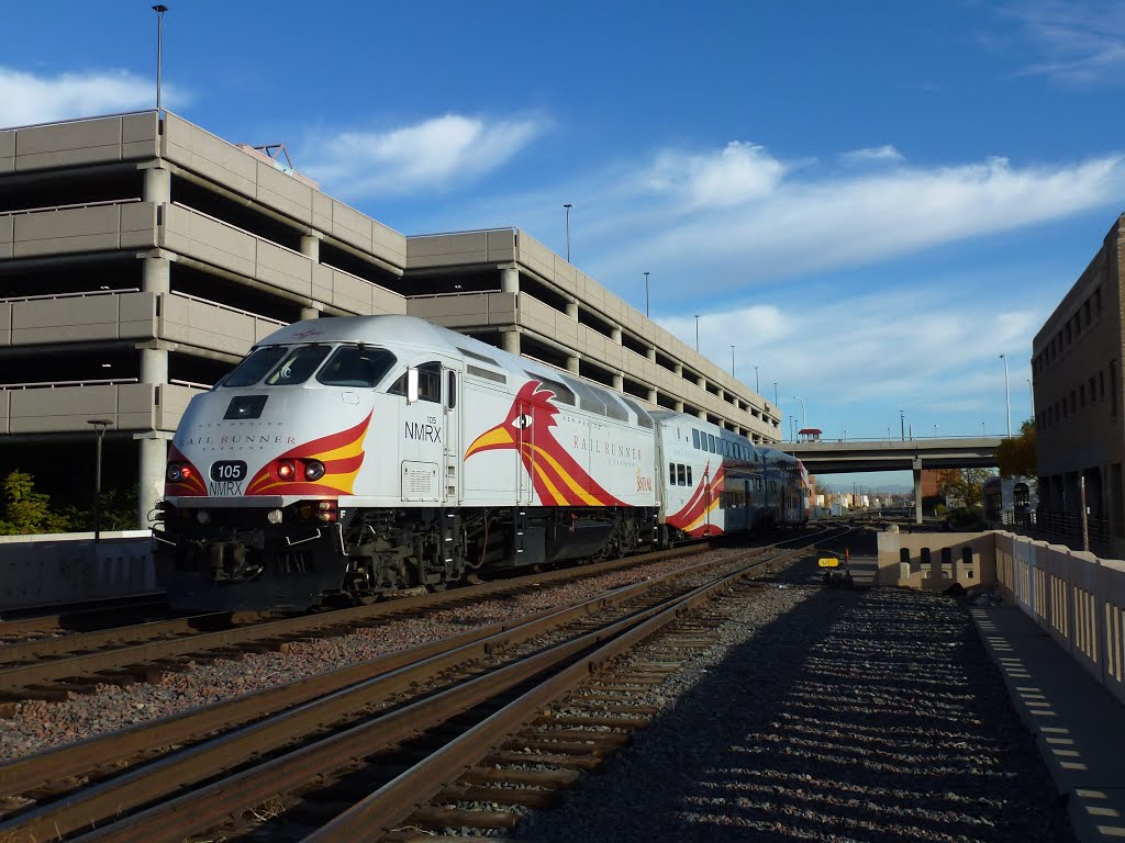 Rail Runner Regional Transportation Train, Albuquerque, 2012