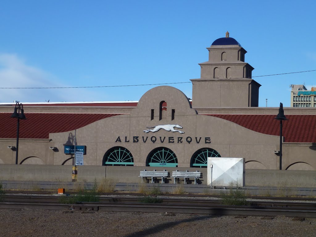 Greyhound Bus and Amtrak Station, Albuquerque, NM