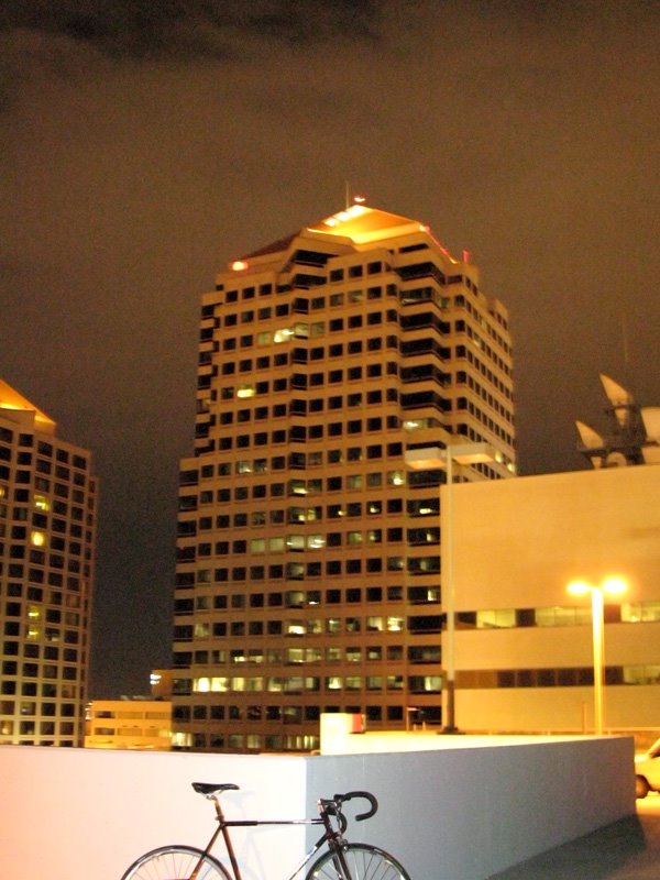 Albuquerque Downtown from parking structure