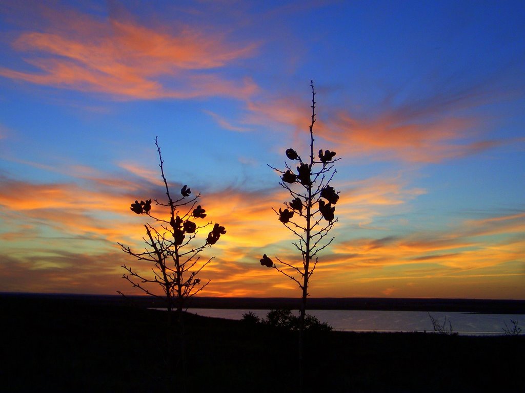 Sunset Brantley Lake S.P.