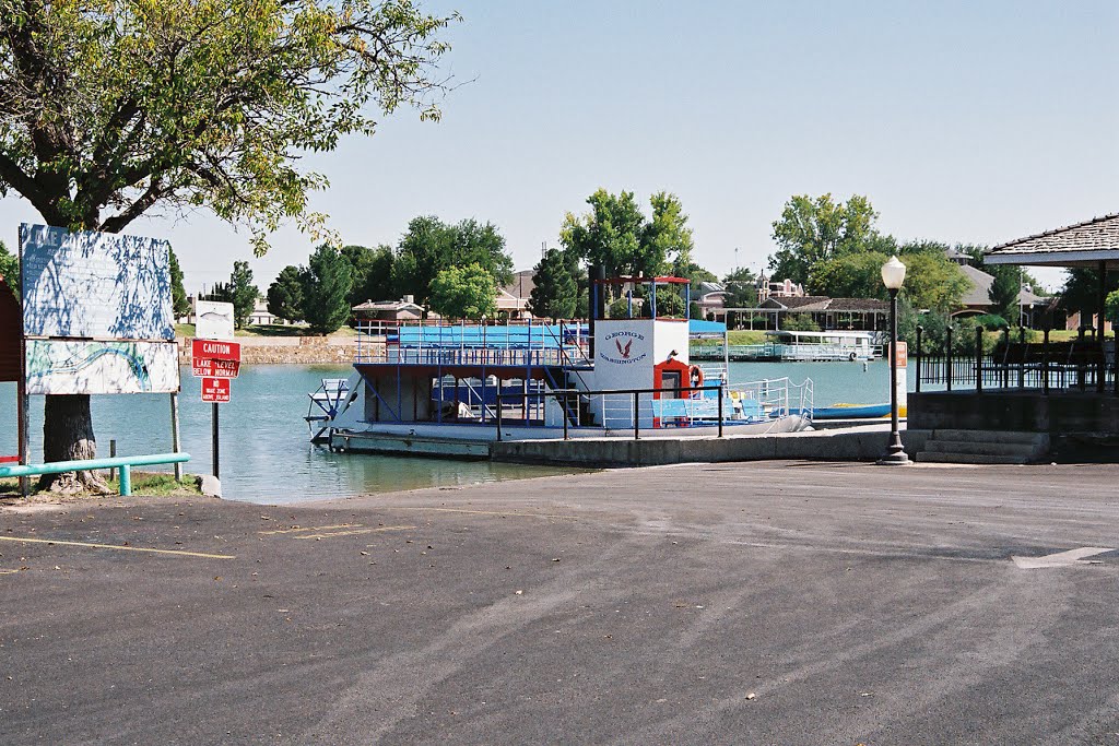 Boat Slip at Pecos River Park, Carlsbad, New Mexico