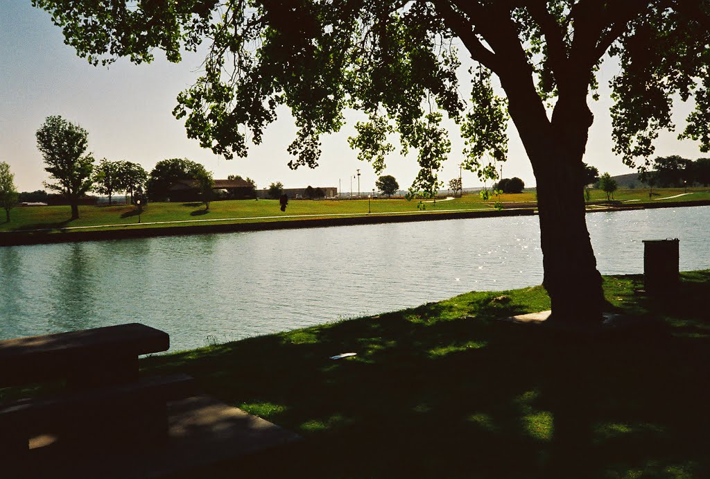 Dusk: The Pecos River, New Mexico