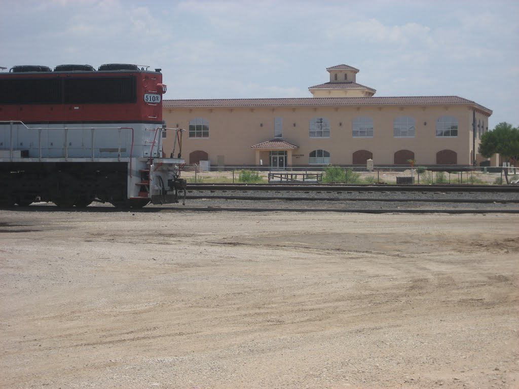 Train at Carlsbad, New Mexico