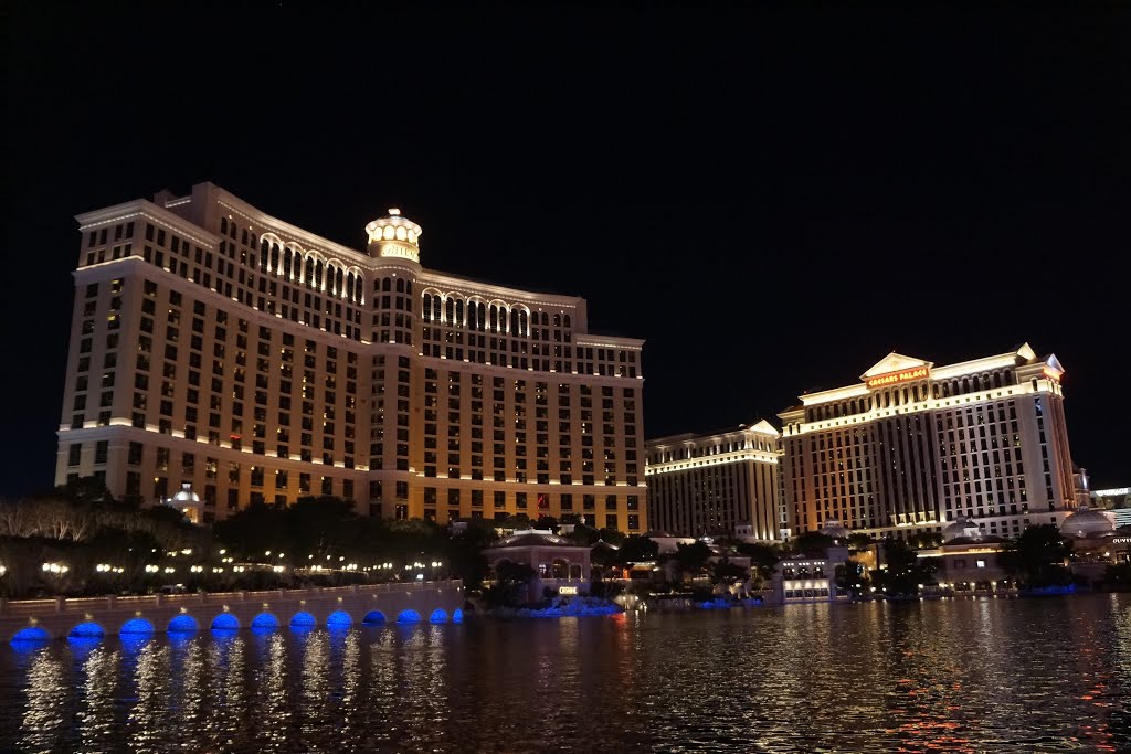 Las Vegas Strip, Nevada at Christmas United States