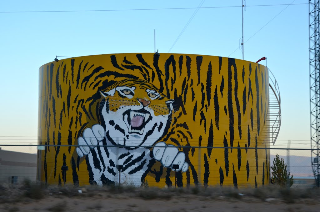 Storage tank in Los Lunas, NM