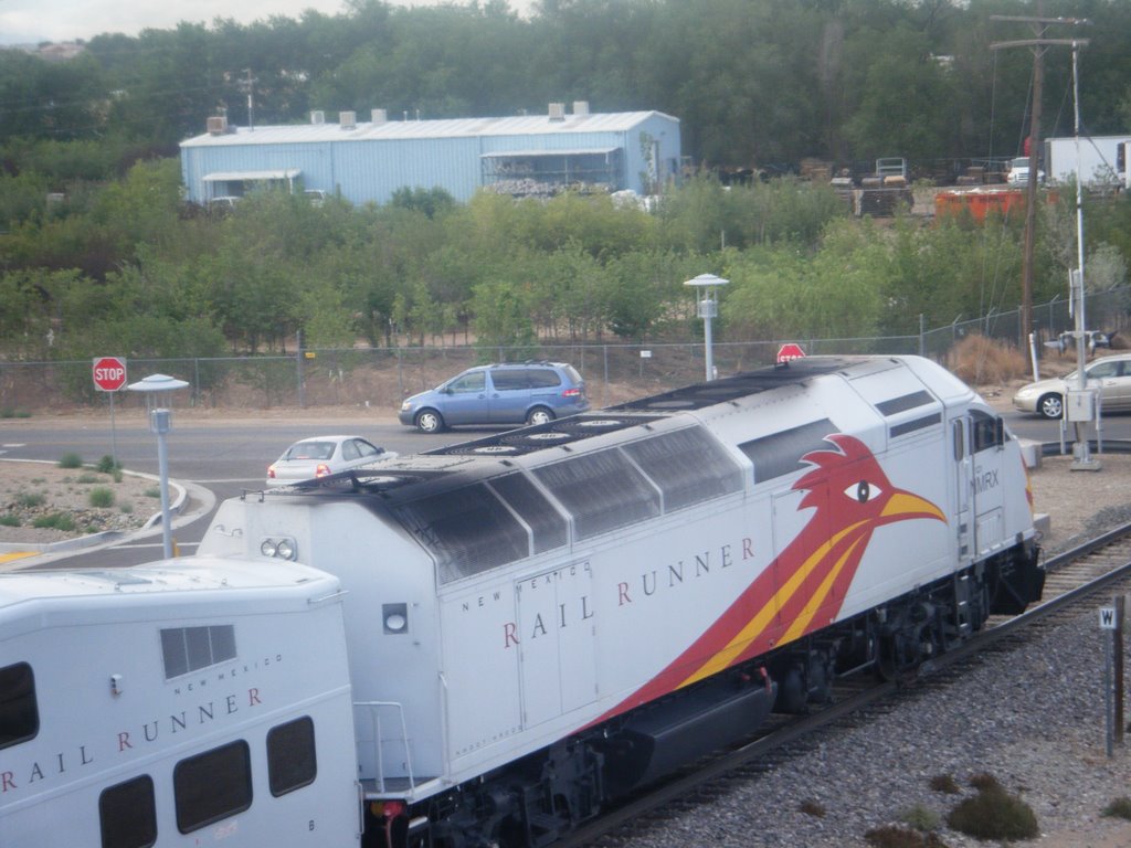Railrunner from Bike Trail