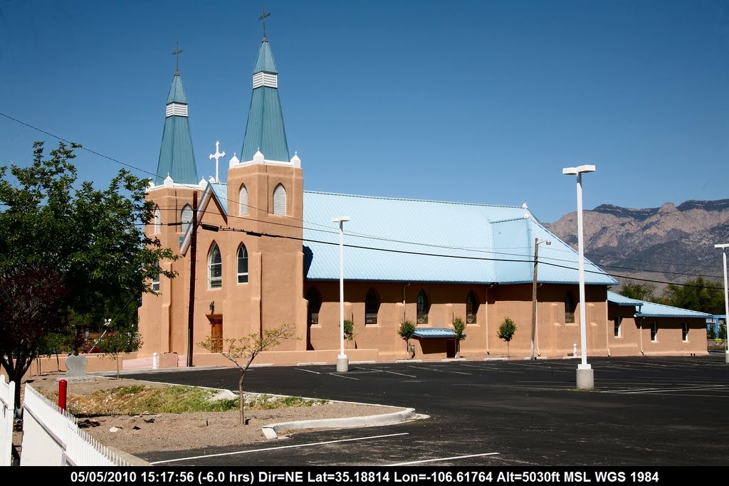 Route 66 - New Mexico - Albuquerque - New Town -  Church Nativity of the Blessed Virgin Mary
