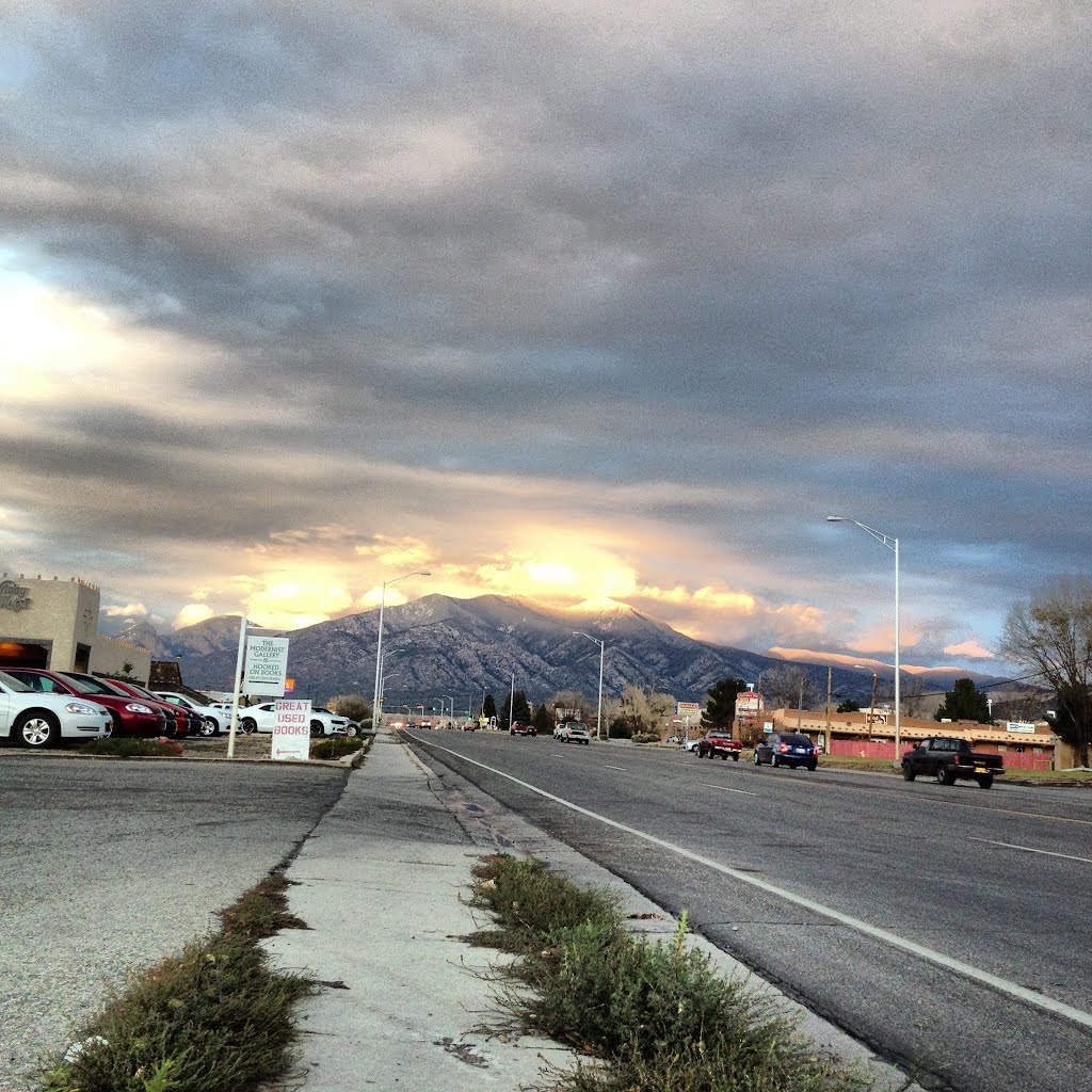 Road out of Taos