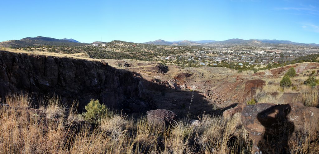 Silver City Panorama from Boston Hill