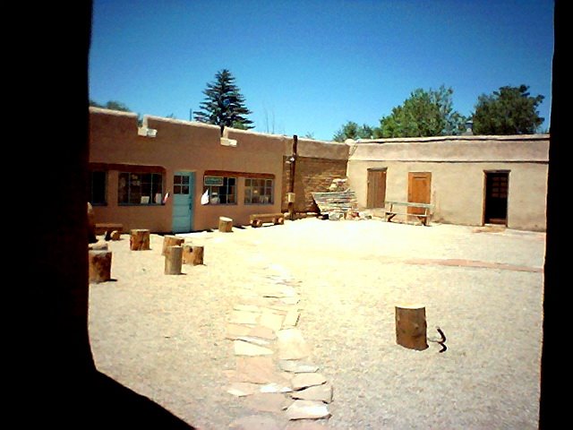 Courtyard Kit Carson House