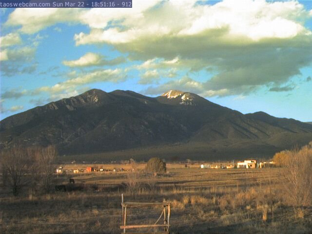 Sacred Taos Mountain View