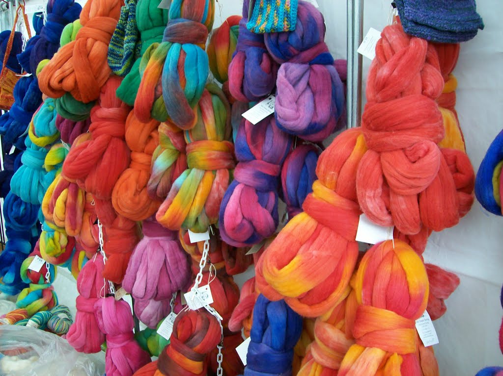 Taos wool fest colors.