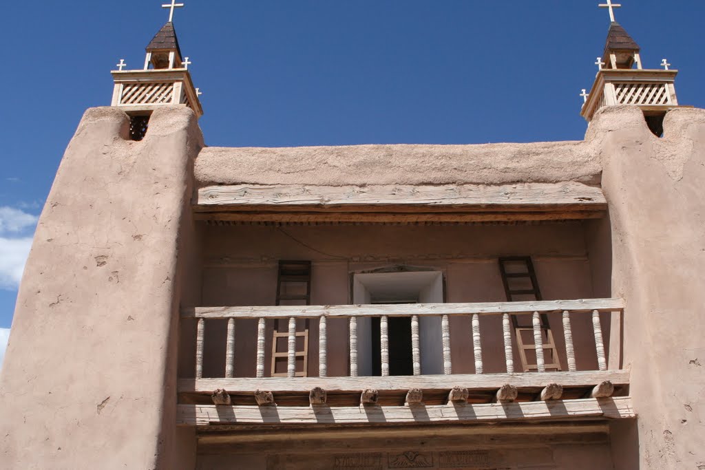 Tipica construcción de Taos