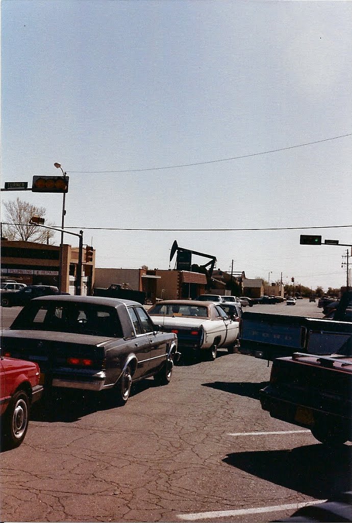 Hobbs, N.M. An Oil Well In The Middle Of Town