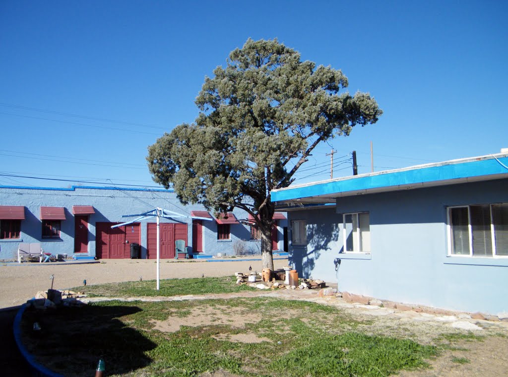 Outside the Blue Swallow