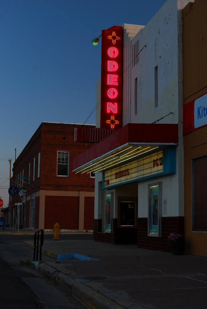 The Odeon Theater, Tucumcari, New Mexico.