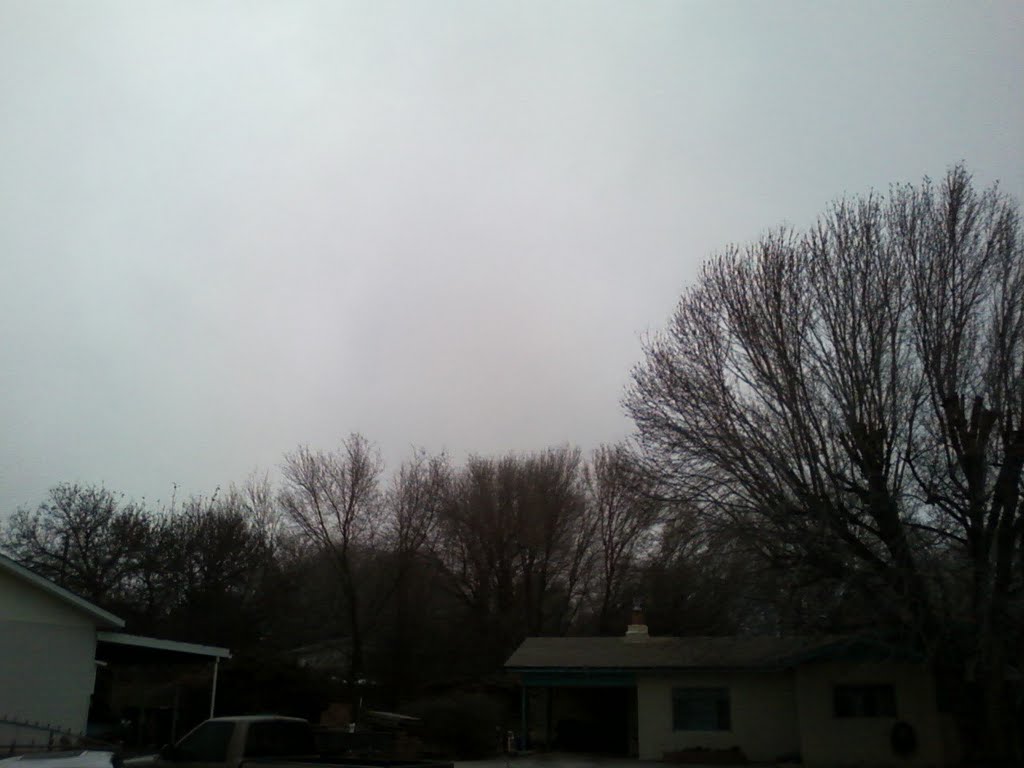 Hazy Winter Day in Farmington