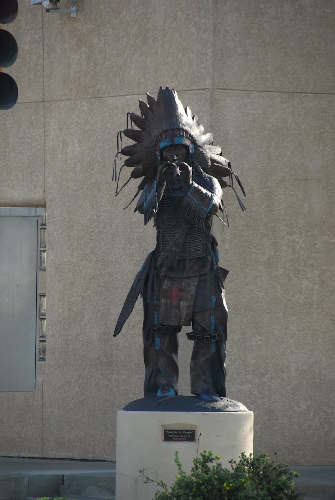 Statue in Farmington, NM