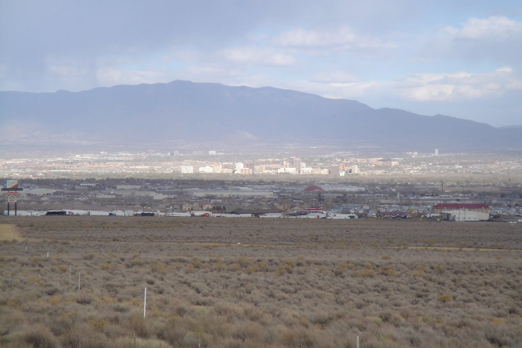 Albuquerque Downtown from i40