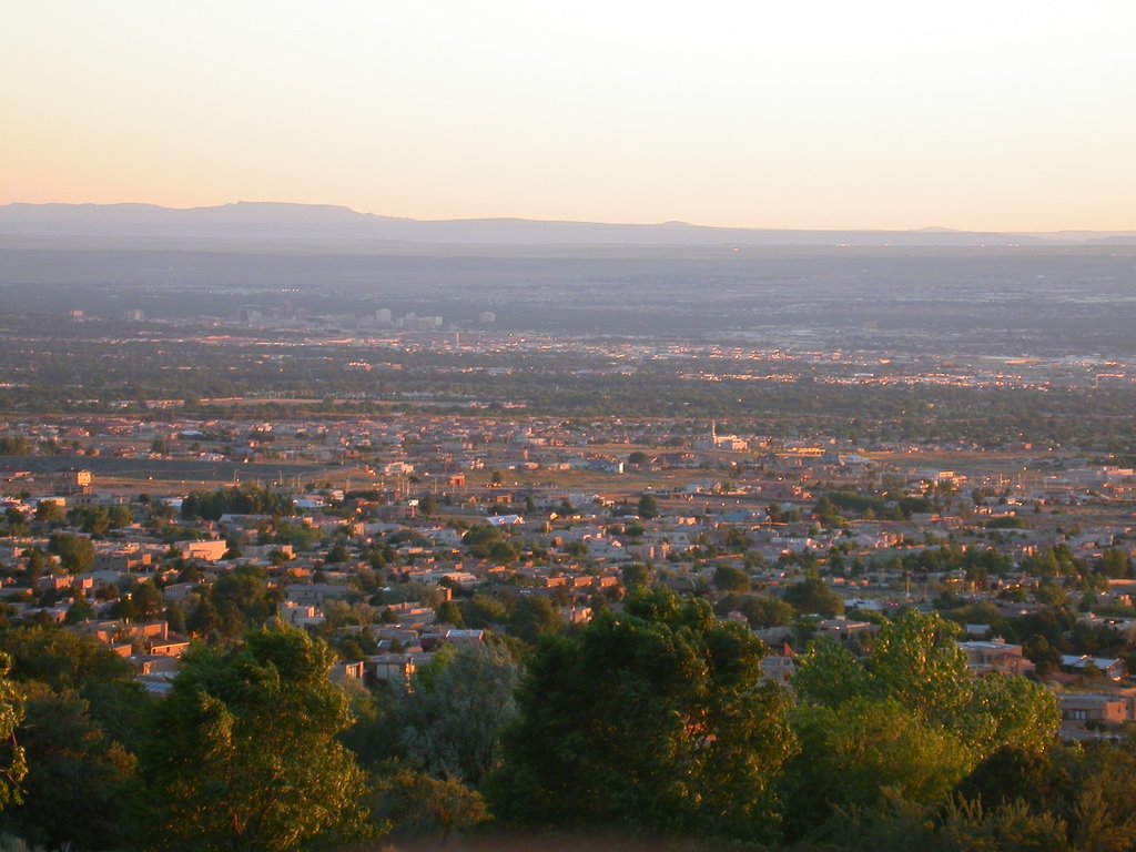 albuquerque,sunset desde sandia